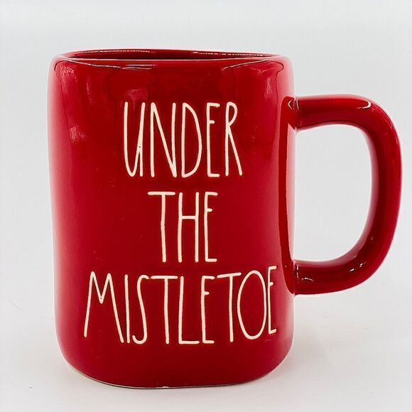 Rae Dunn Red Under the Mistletoe Mug - Picture 10 of 10
